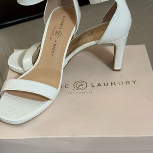 Chinese Laundry Elegant White Heels